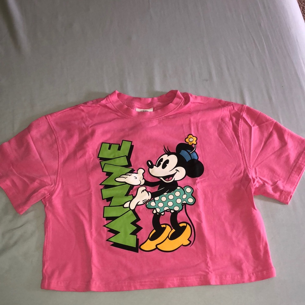 Disney Minnie Mouse Pink Kids T-Shirt